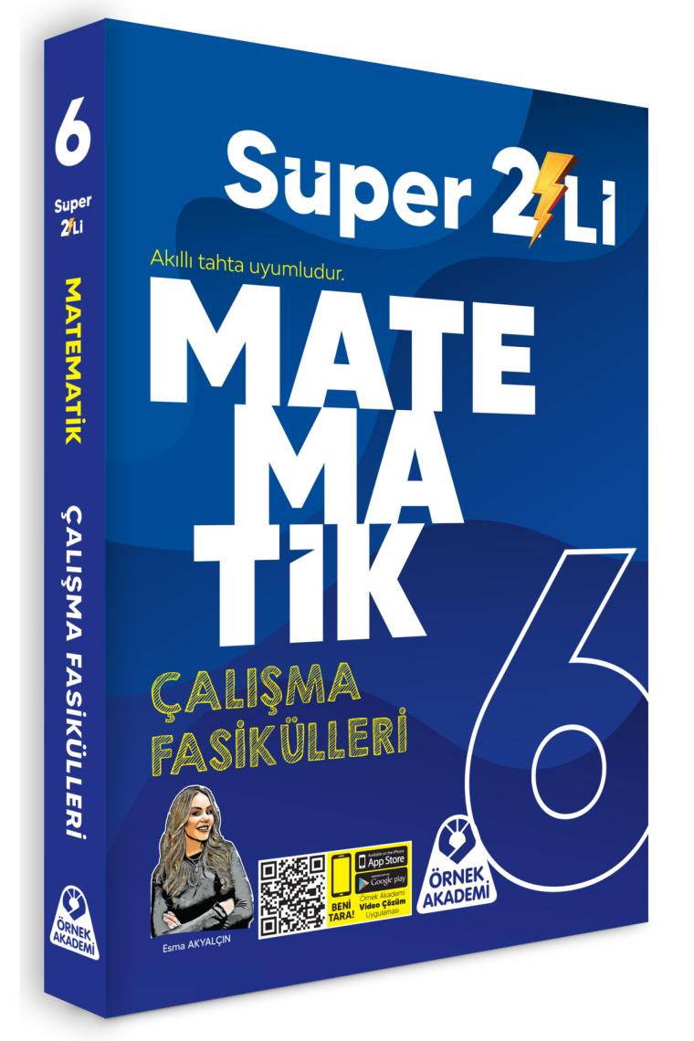 Örnek Akademi 6. Sınıf Matematik 2'li Çalışma Kitabı