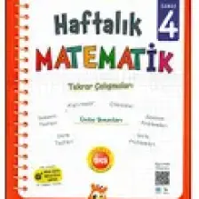 Üçgen Yayıncılık 4. Sınıf Haftalık Matematik Tekrar Çalışmaları