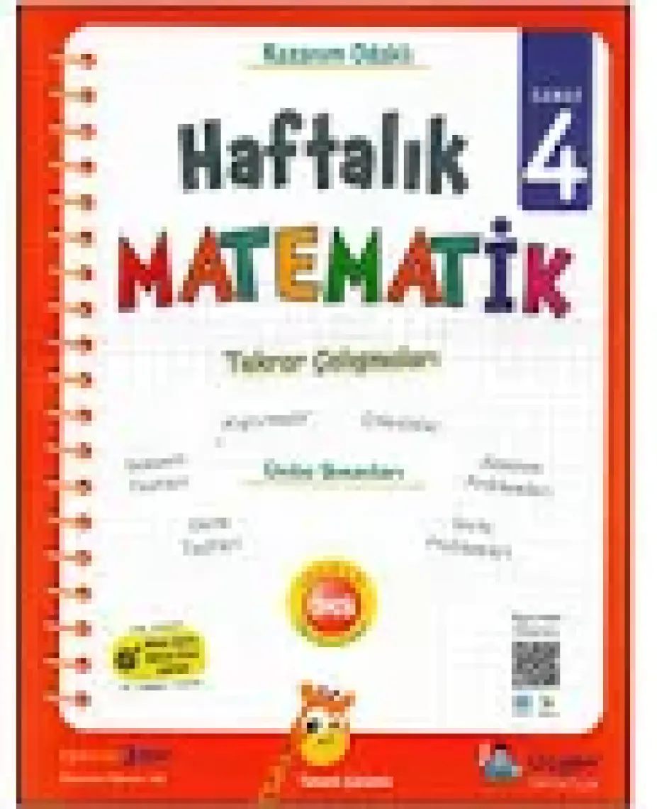 Üçgen Yayıncılık 4. Sınıf Haftalık Matematik Tekrar Çalışmaları