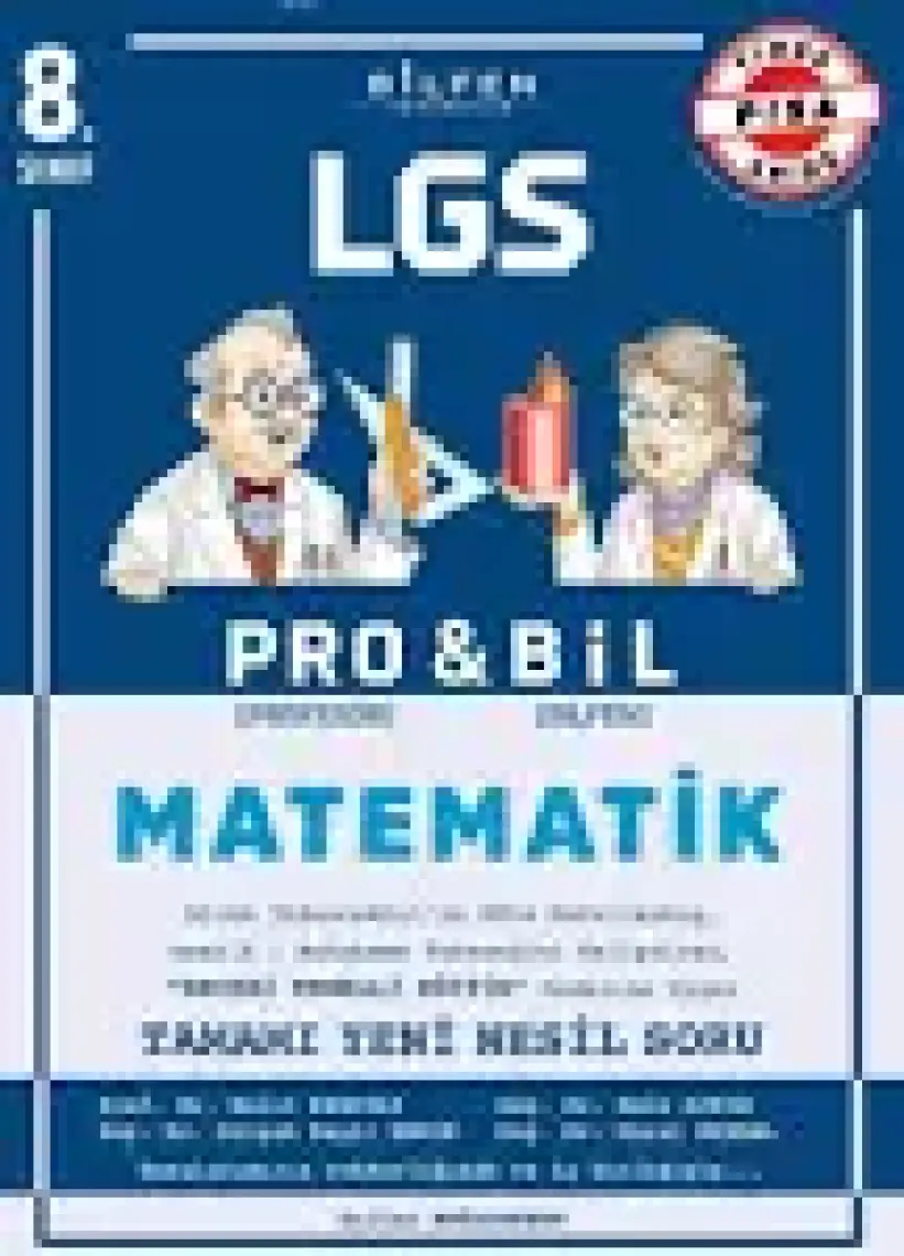Bilfen Yayınları 8. Sınıf Matematik 8 Pro&Bıl Soru Bankası