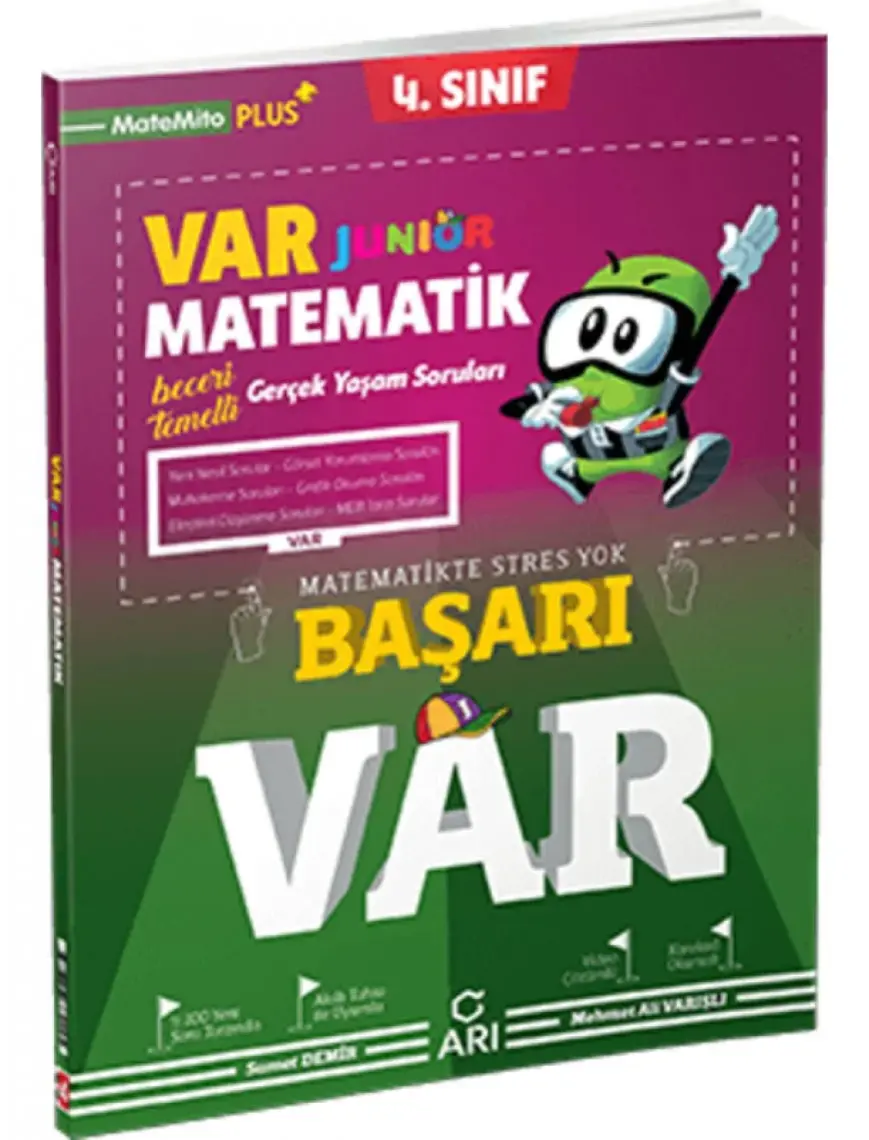 Arı Yayıncılık 4.Sınıf Var Junior Matematik