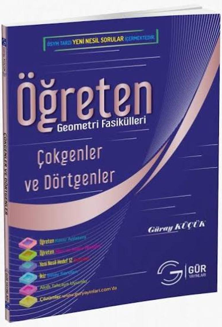 Gür Yayınları Öğreten Matematik Fasikülleri Çokgenler ve Dörtgenler