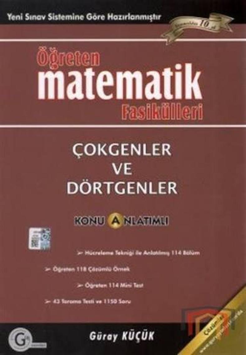 Gür Yayınları Öğreten Matematik Fasikülleri Çokgenler ve Dörtgenler