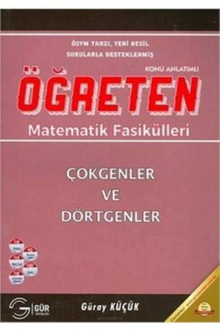 Gür Yayınları Öğreten Matematik Fasikülleri Çokgenler ve Dörtgenler