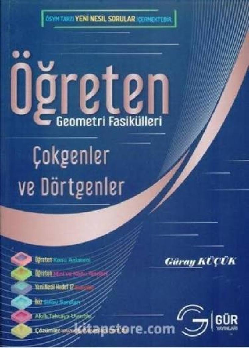 Gür Yayınları Öğreten Matematik Fasikülleri Çokgenler ve Dörtgenler