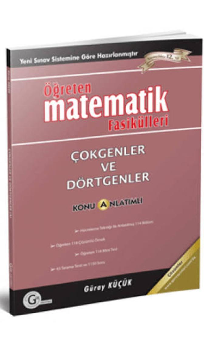 Gür Yayınları Öğreten Matematik Fasikülleri Çokgenler ve Dörtgenler