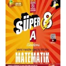 Nitelik Yayınları 8. Sınıf Yeni Nesil Süper Matematik (A)