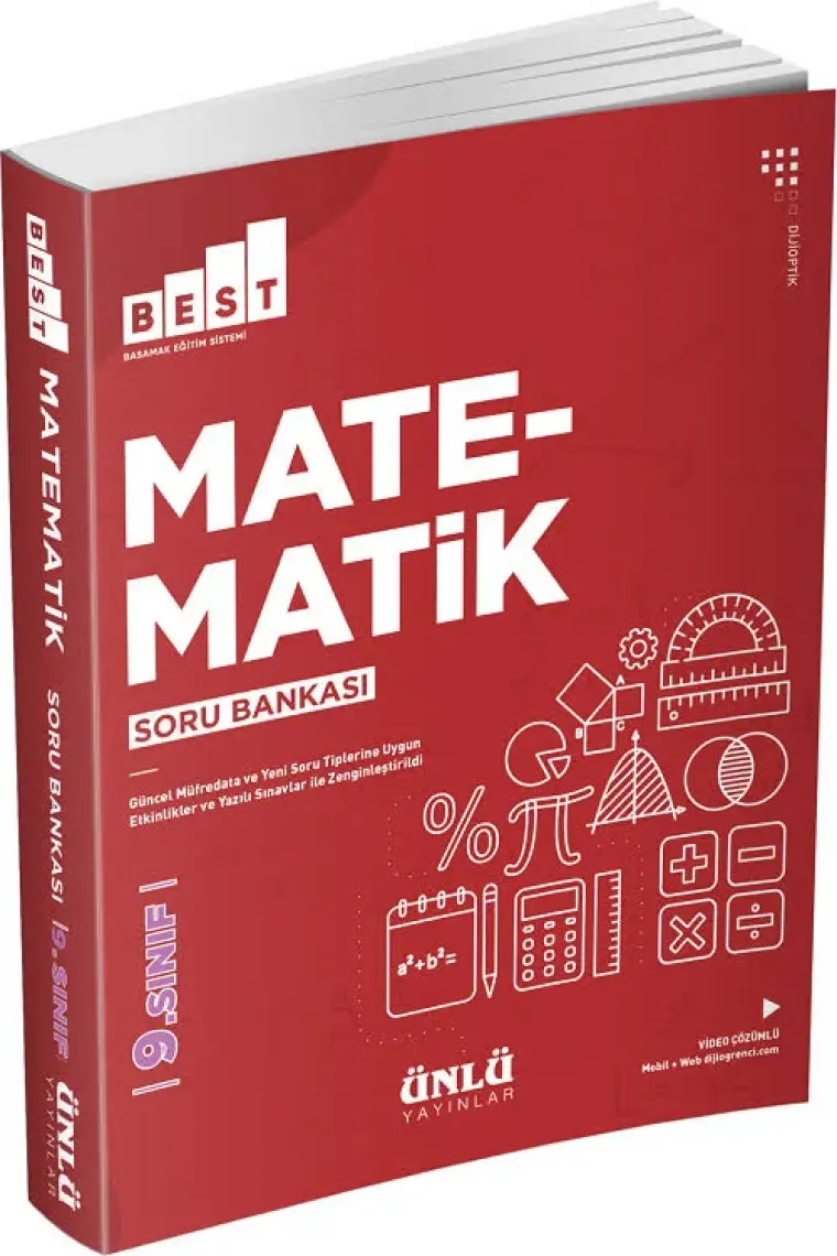 Ünlü 9.Sınıf Best Matematik Soru Bankası