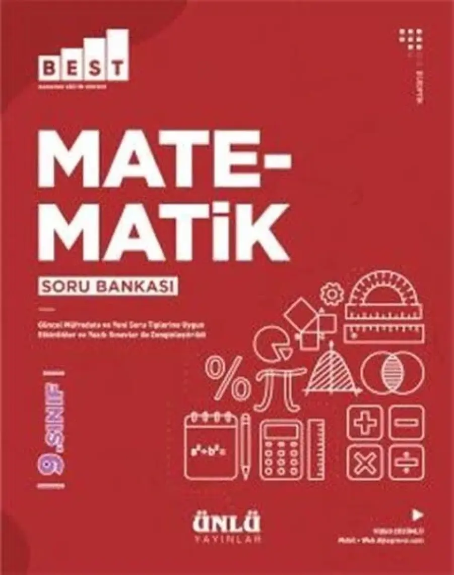 Ünlü 9.Sınıf Best Matematik Soru Bankası