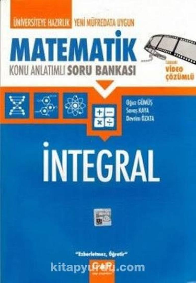 Çap Yayınları Matematik İntegral Konu Anlatımlı Soru Bankası - Oğuz Gümüş