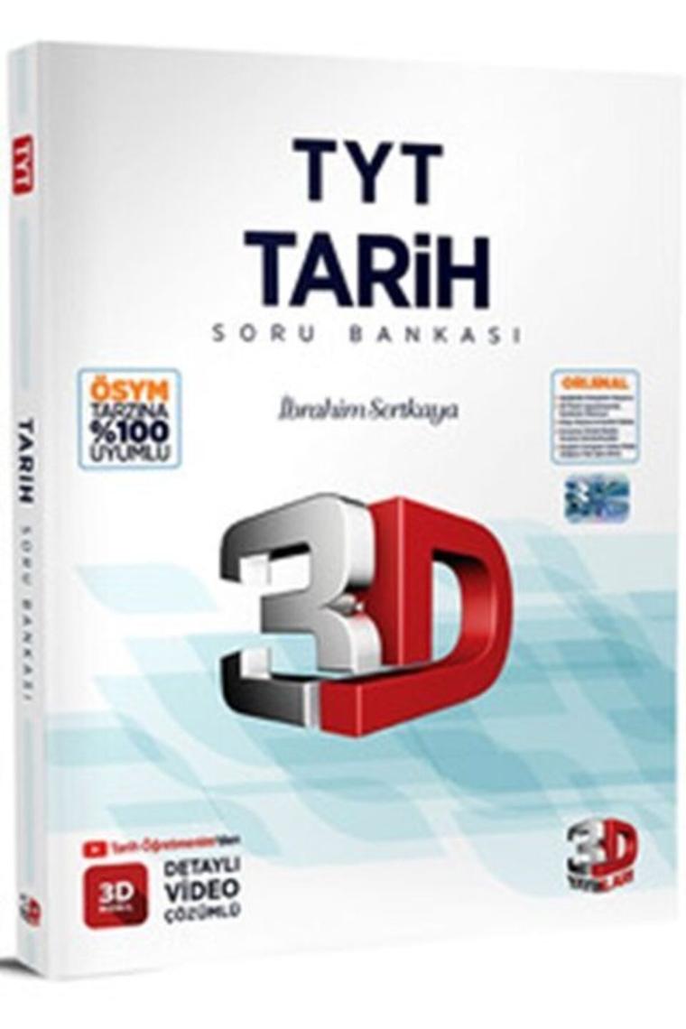 3d Yayınları 2023 Tyt Tarih Soru Bankası