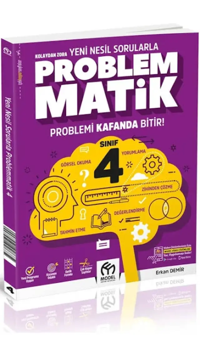 Model Eğitim Yayıncılık 4. Sınıf Kolaydan Zora Yeni Nesil Sorularla Problemmatik