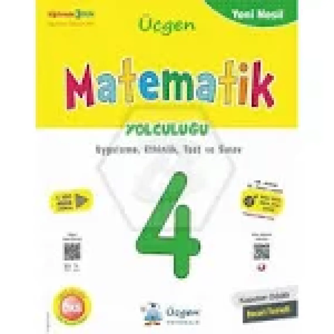 Üçgen Yayıncılık 4. Sınıf Yeni Nesil Matematik Yolculuğu (Ciltli)