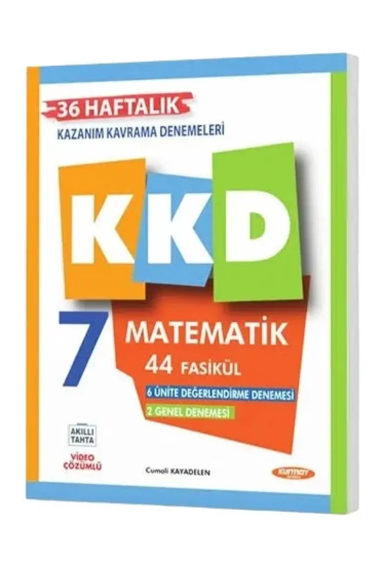 Kurmay Yayınları 7.Sınıf Kazanım Kavrama Matematik Denemeleri