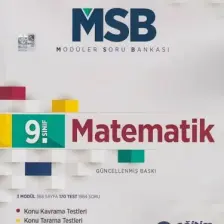 Eğitim Vadisi Yayınları 9.Sınıf Matematik Modüler Soru Bankası