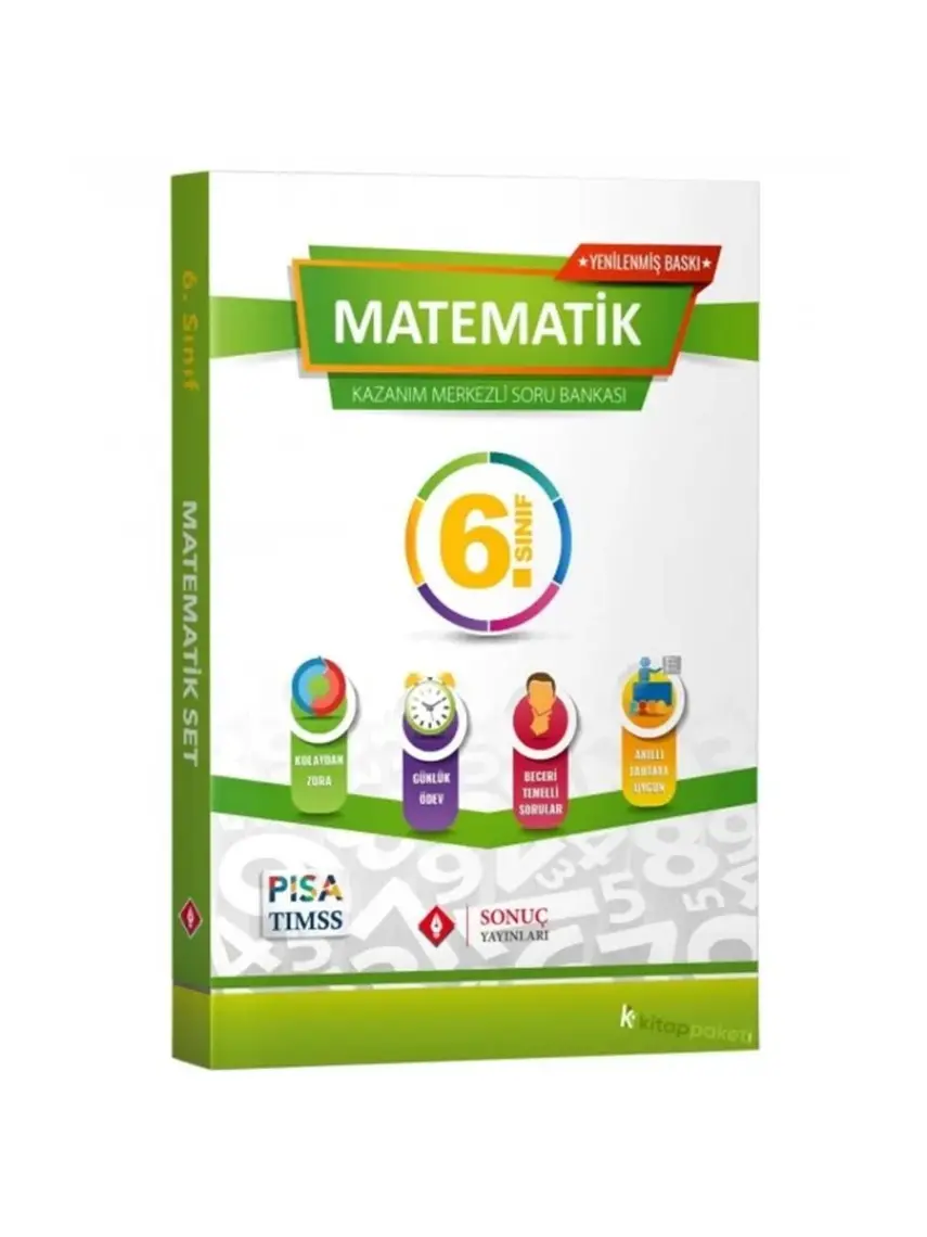 Sonuç Yayınları  6.Sınıf Matematik Modüler Set  Ortaokul