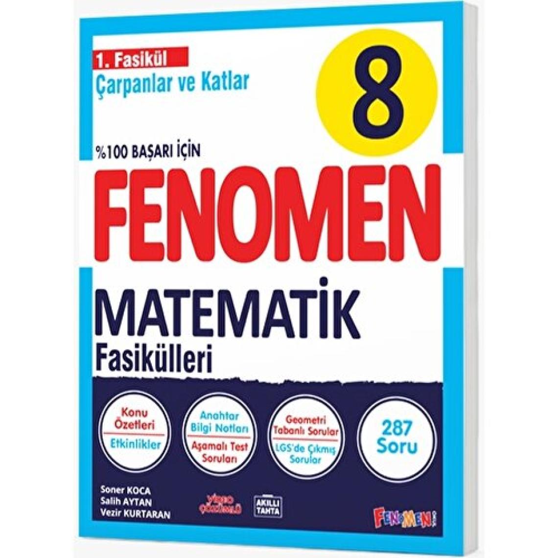 Gama Yayınları Fenomen 8. Sınıf Lgs Matematik 1. Fasikül Konu Özetli Soru Bankası