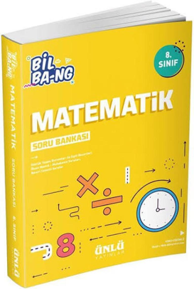 Ünlü 8. Sınıf Bil Ba-Ng Matematik Soru Bankası