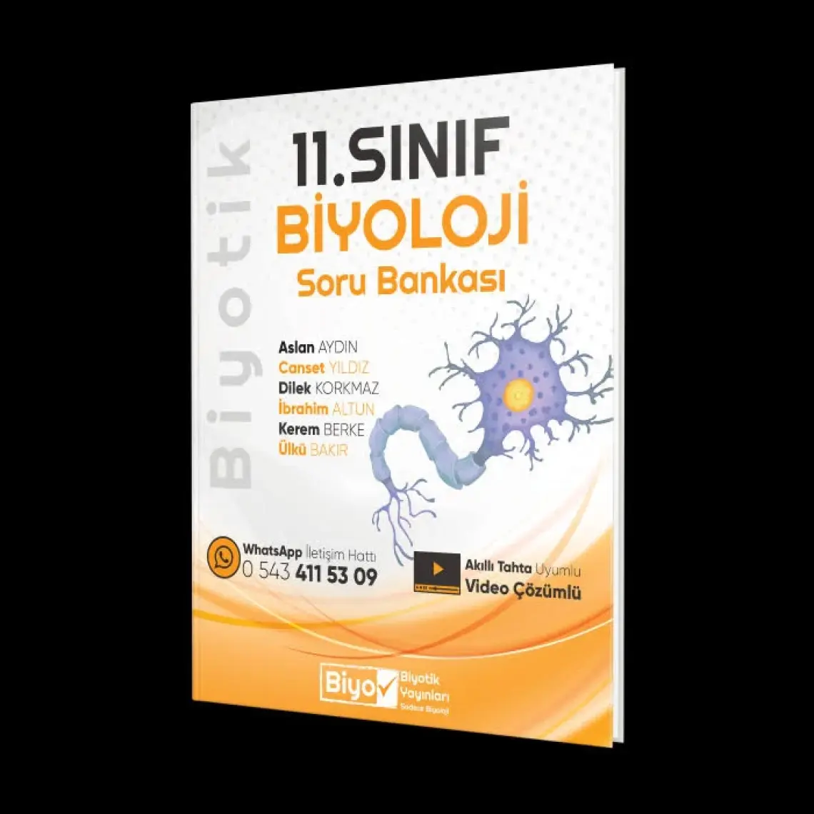 Biyotik Yayınları  11.Sınıf 2023 Biyoloji Soru Bankası Güncellenmiş Yeni Baskı