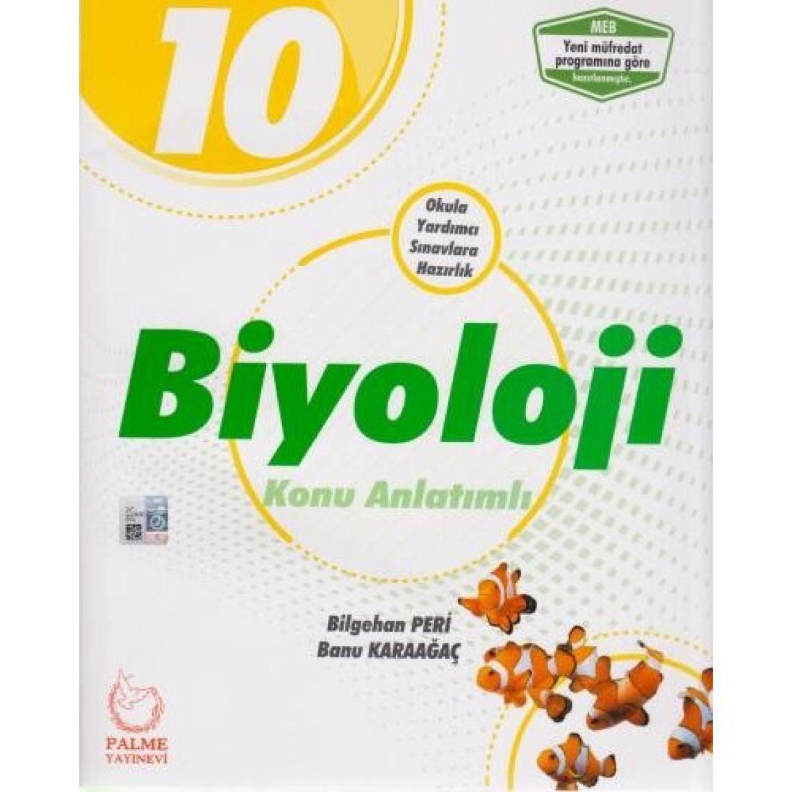 Palme Yayıncılık 10. Sınıf Biyoloji Konu Anlatımlı Yeni 2019
