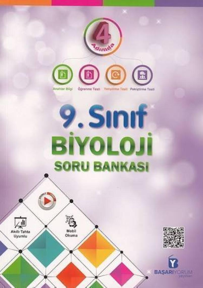 Başarıyorum Yayınevi 9. Sınıf Biyoloji Soru Bankası