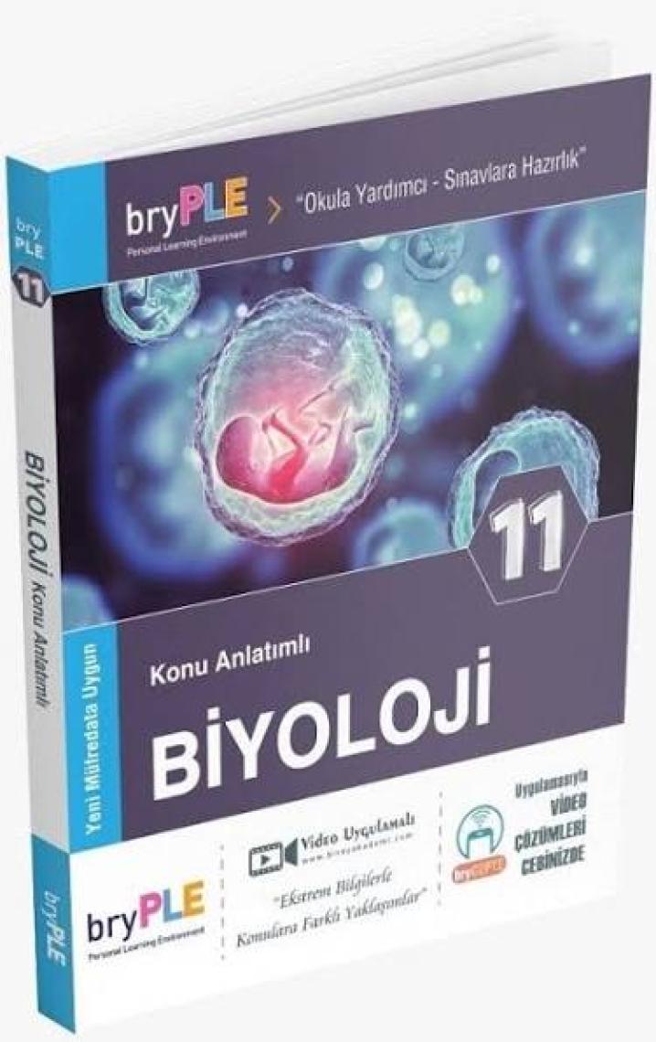 Bry Birey Eğitim Yayınları PLE 11. Sınıf  Biyoloji Konu Anlatımlı