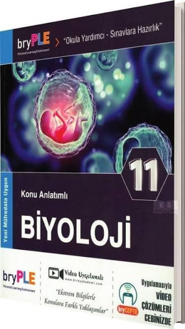 Bry Birey Eğitim Yayınları PLE 11. Sınıf  Biyoloji Konu Anlatımlı