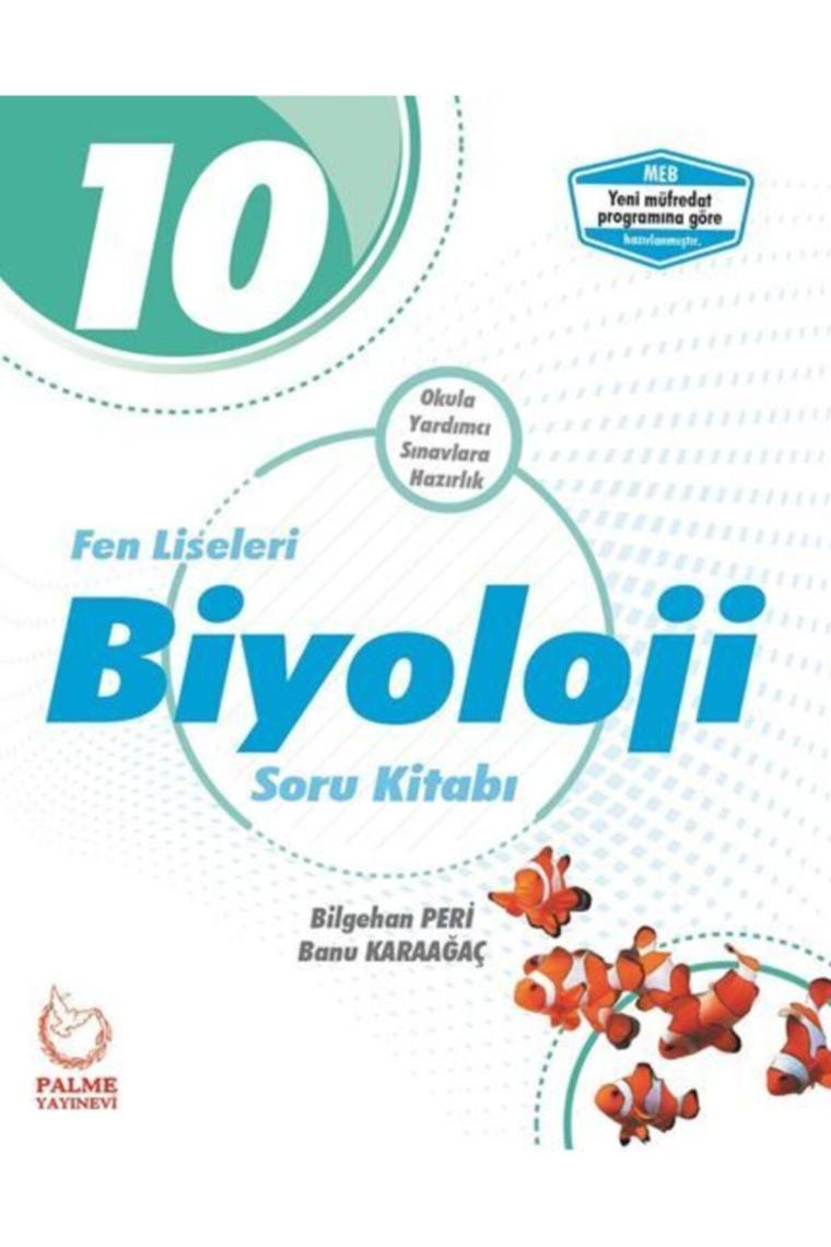 Palme Yayınları 10.sınıf Fen Lisesi Biyoloji Soru Bankası
