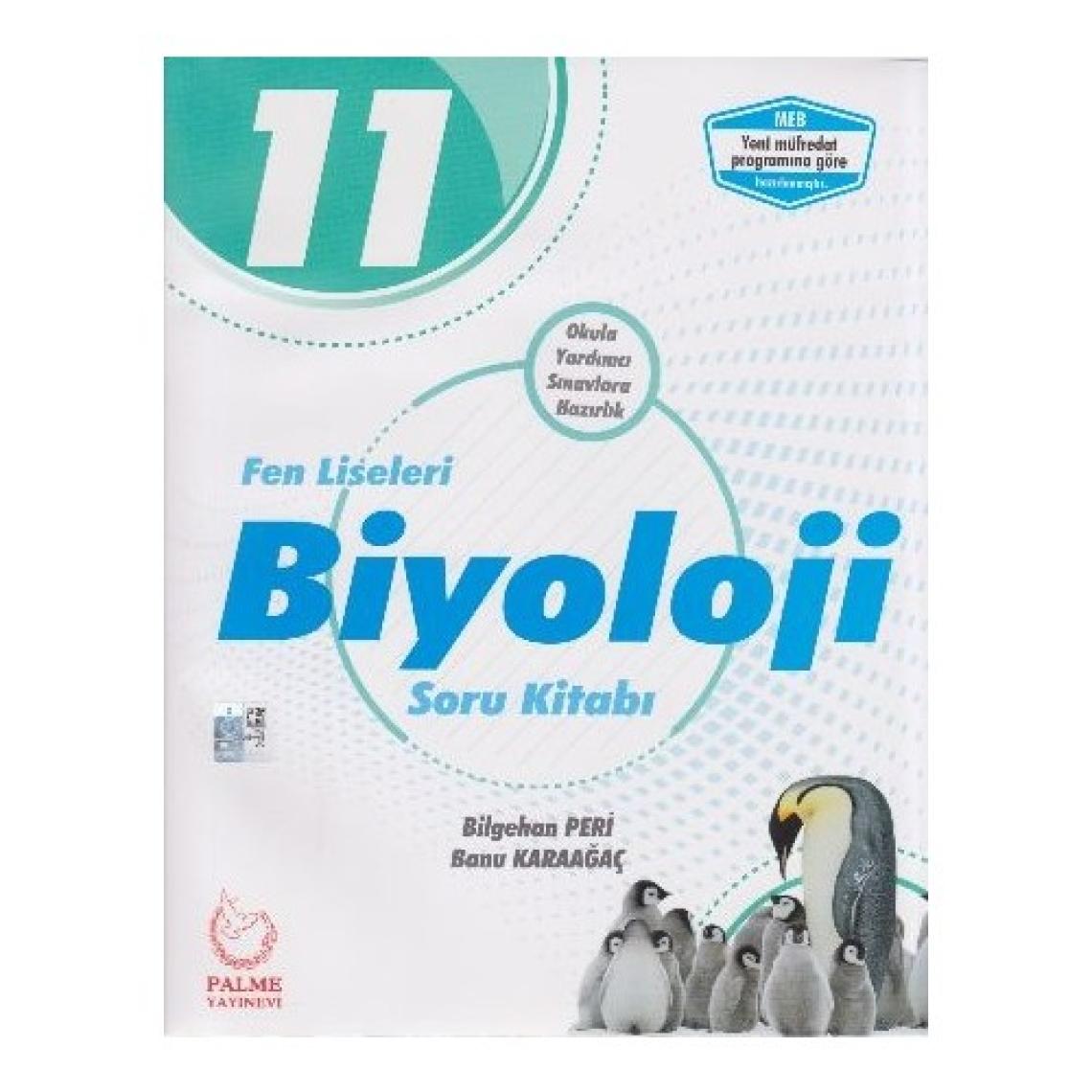 Palme Yayıncılık 11. Sınıf Fen Liseleri Biyoloji Soru Kitabı