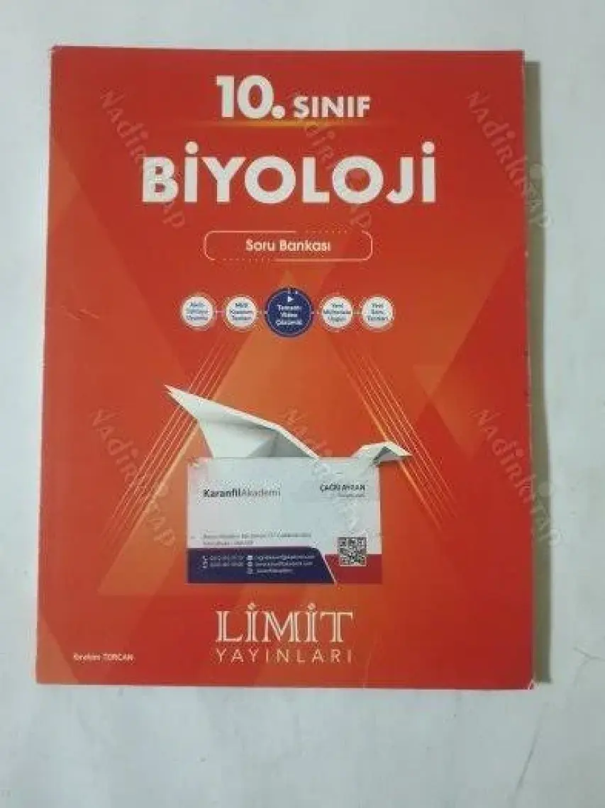 Limit Yayınları 10. Sınıf Biyoloji Soru Bankası - Ibrahim Torcan