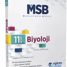 Eğitim Vadisi Yayınları 11.Sınıf Biyoloji Modüler Soru Bankası