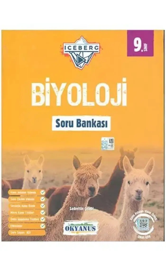 Okyanus Yayınları 9. Sınıf Iceberg Biyoloji Soru Bankası