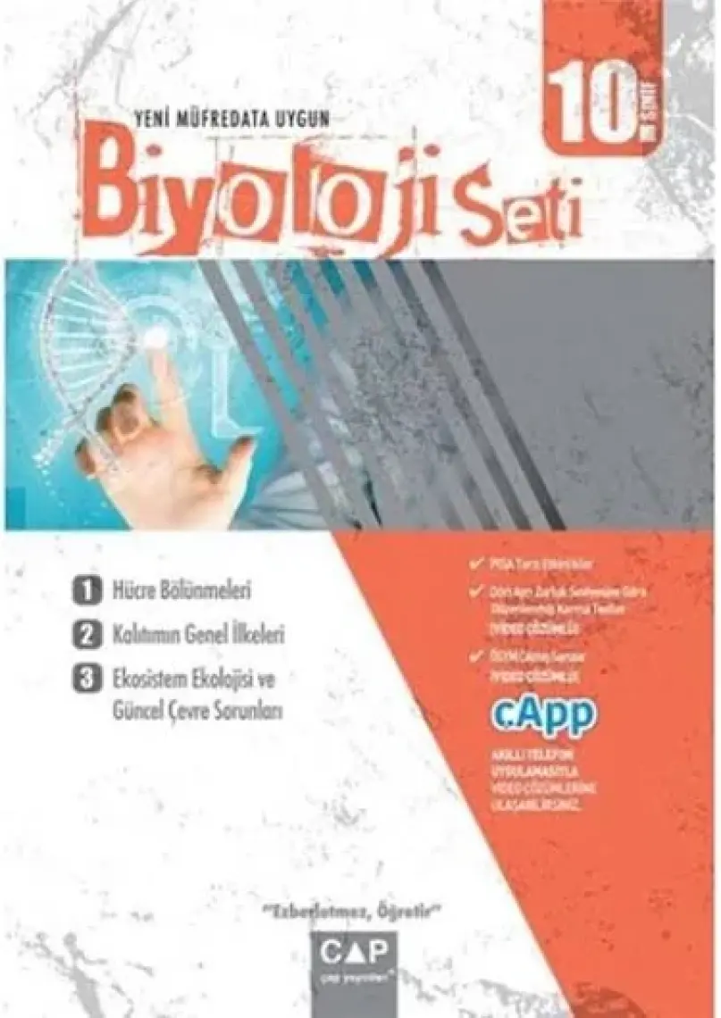 Çap Yayınları 10. Sınıf Anadolu Lisesi Biyoloji Seti