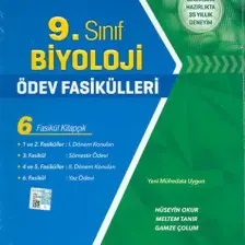 9 Sınıf Biyoloji Ödev Fasikülleri Aydın Yayınları