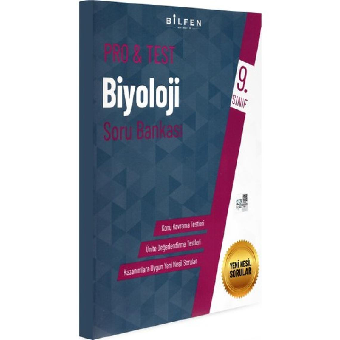 Bilfen Yayınları 9. Sınıf Pro&Test Biyoloji Soru Bankası