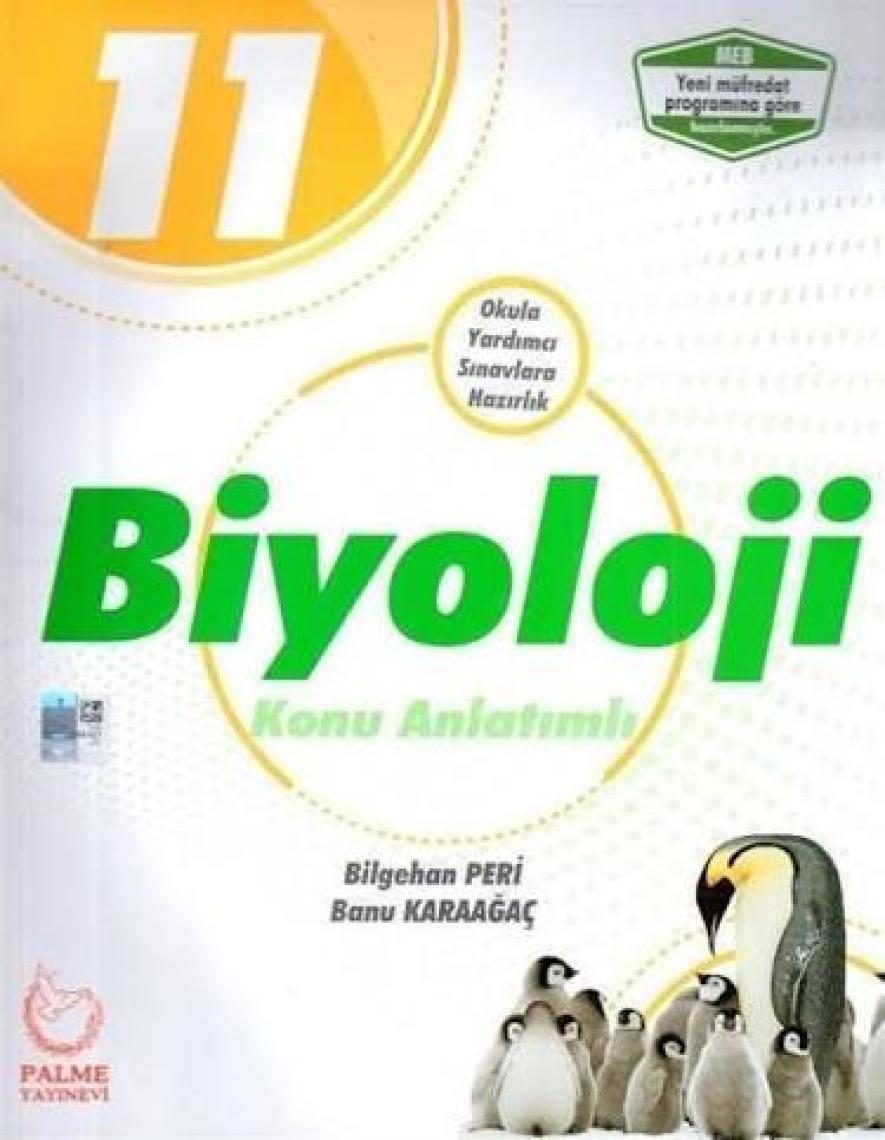 Palme Yayıncılık 11. Sınıf Biyoloji Konu Anlatımlı