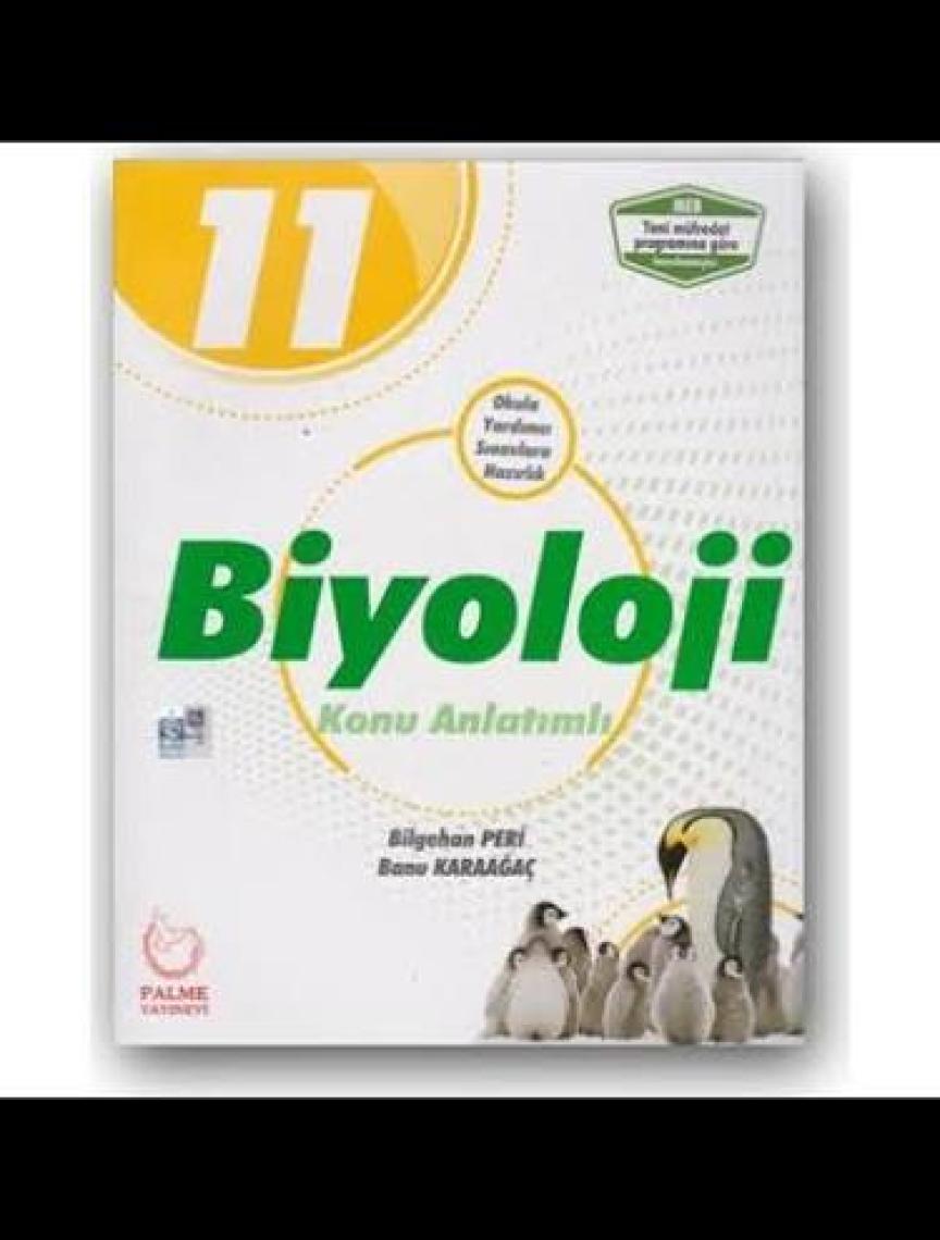 Palme Yayıncılık 11. Sınıf Biyoloji Konu Anlatımlı