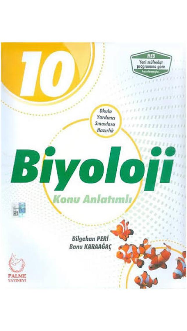 Palme Yayıncılık 11. Sınıf Biyoloji Konu Anlatımlı