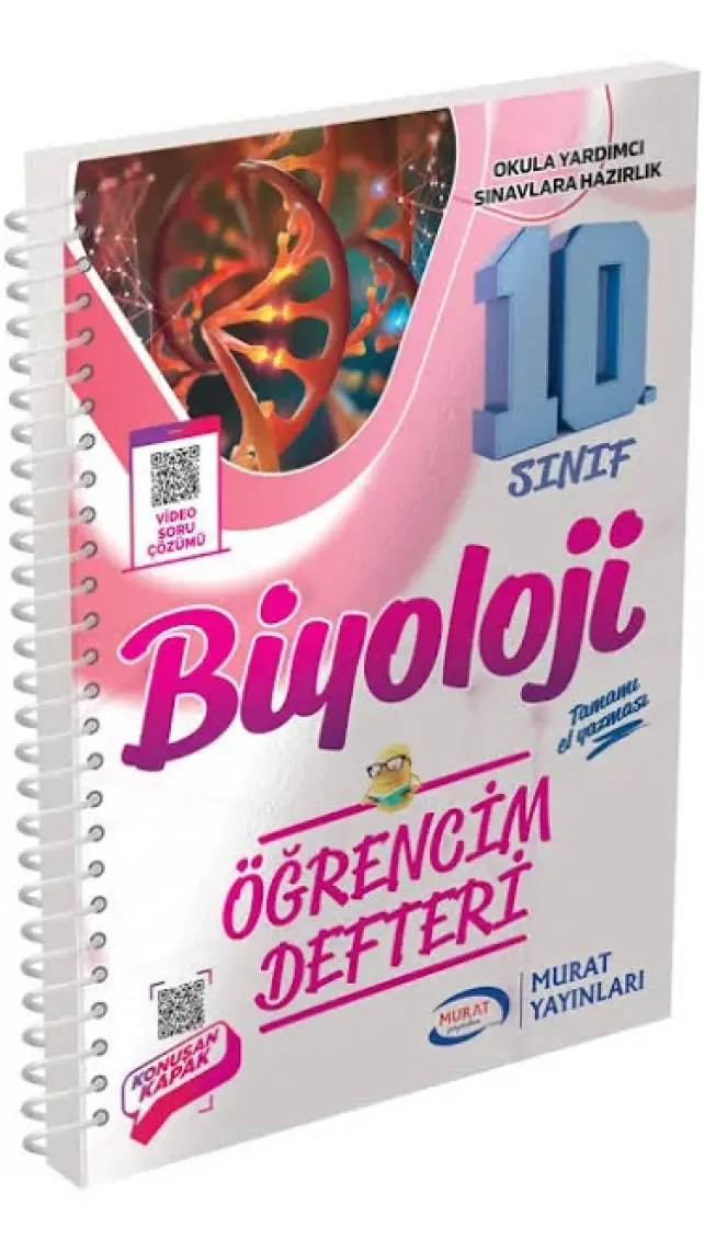 Murat Yayınları 10.Sınıf Biyoloji Öğrencim Defteri