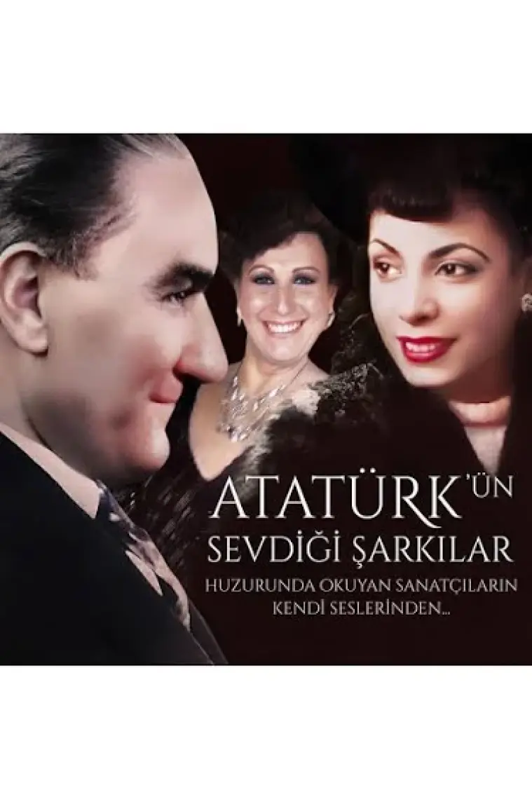 Safiye Ayla - Müzeyyen Senar - Atatürk'ün Sevdiği Şarkılar - 2LP Plak