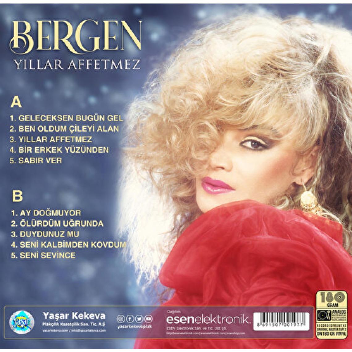 Yaşar Plak Bergen - Yıllar Affetmez (Plak)