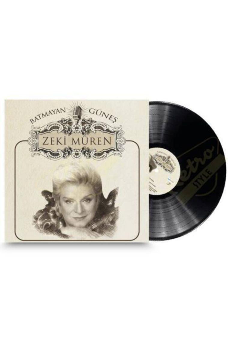 Zeki Müren - Batmayan Güneş Sıfır Lp, 33lük Plak