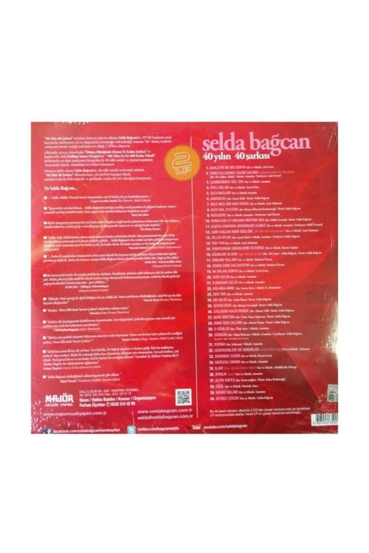 Plak - Selda Bağcan - 40 Yılın Şarkıları ( 2 Lp)