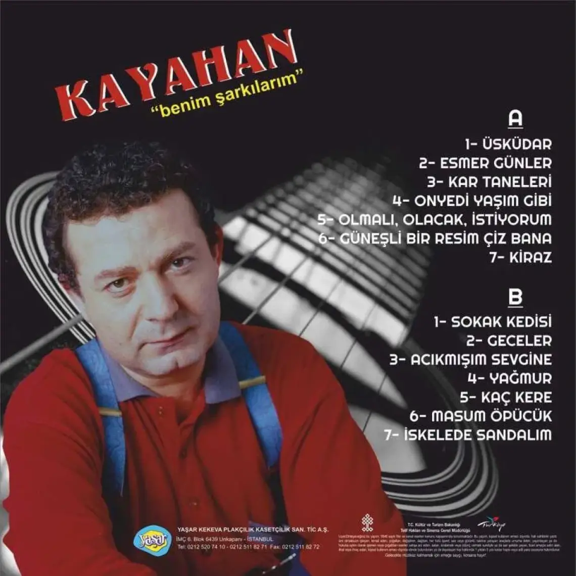 Kayahan - Benim Şarkılarım (Plak)