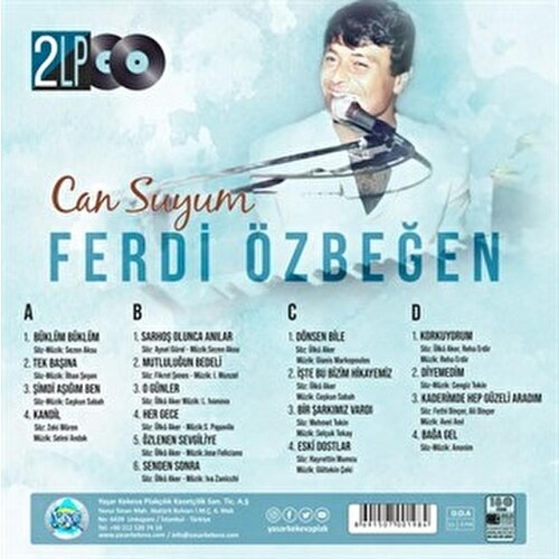 Ferdi Özbeğen - Can Suyum ( 2'li Plak)