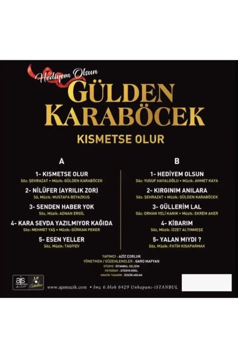 Gülden Karaböcek / Kısmetse Our (Plak)