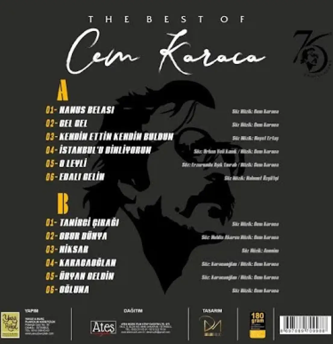 Cem Karaca - The Best Of (Plak)