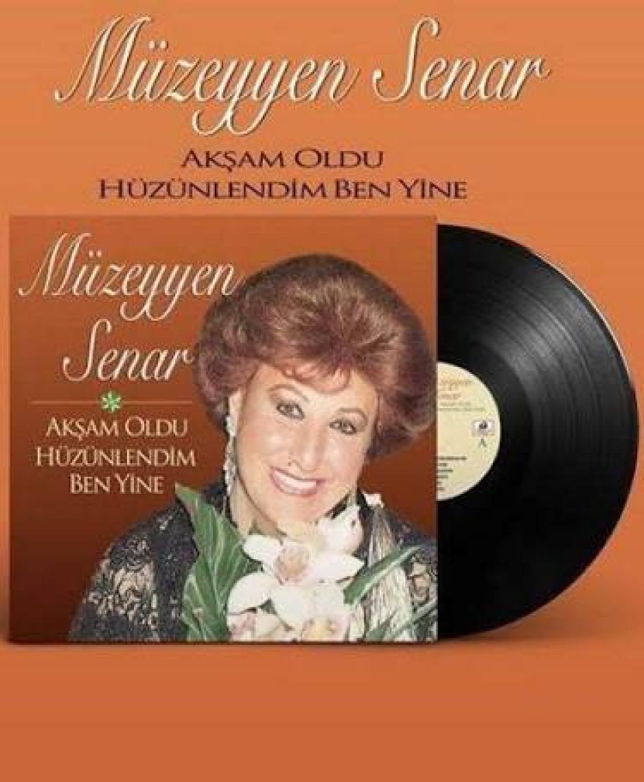 Coşkun Plak - Müzeyyen Senar-Akşam Oldu Hüzünlendim Ben Yine ( Plak )