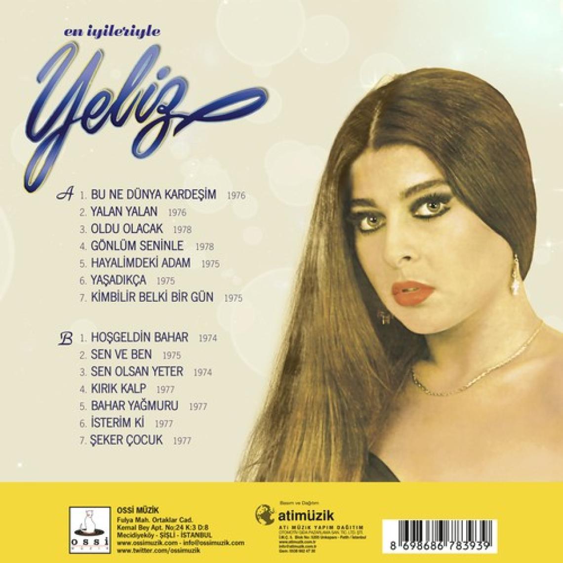 Yeliz - En İyileriyle Yeliz - Plak
