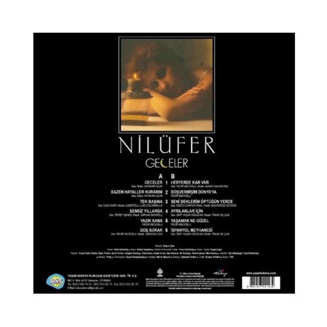 Nilüfer - Geceler (Plak)